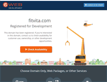 Tablet Screenshot of fitvita.com